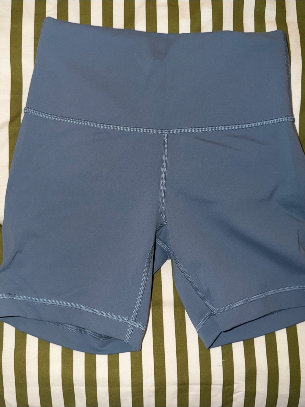 lululemon Wunder Train 6” High Rise Shorts, Steel Blue